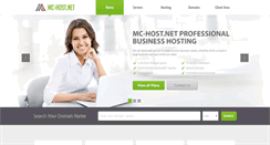 Desktop Screenshot of client.mc-host.net